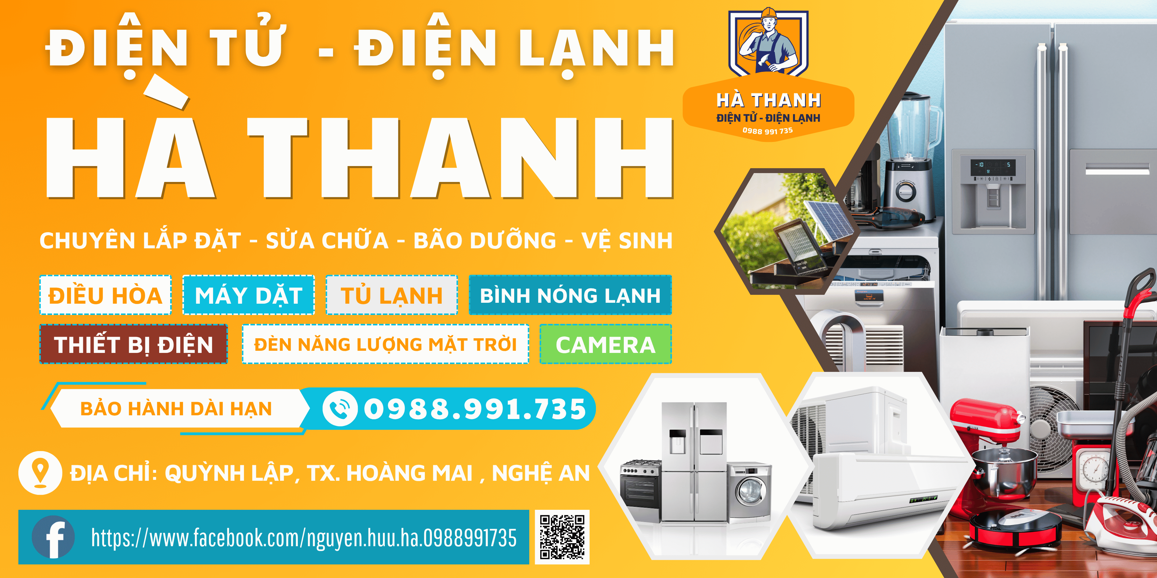 Điện Tử - Điện Lạnh Hà Thanh | Chuyên Gia Sửa Chữa và Bảo Dưỡng Thiết Bị Điện Tử, Điện Lạnh