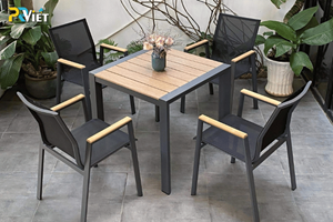 Lý do người dùng ưu tiên lựa chọn bàn ghế nhựa Composite (Polywood) cho không gian ngoài trời