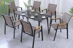 Bộ bàn cà phê - Xu hướng lựa chọn cho không gian sân vườn 2025