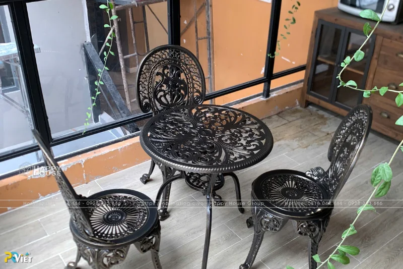 Địa chỉ mua bàn ghế nhôm đúc