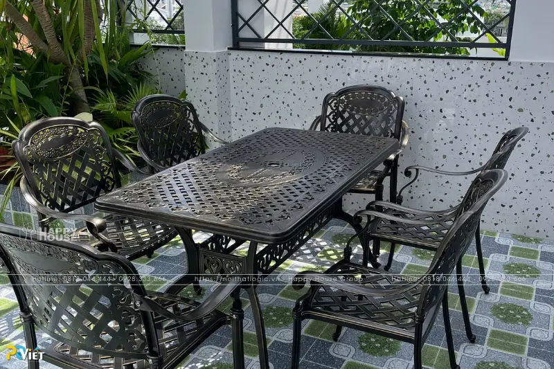 Địa chỉ mua bàn ghế nhôm đúc - Lựa chọn hoàn hảo cho không gian đẳng cấp và bền bỉ 2025