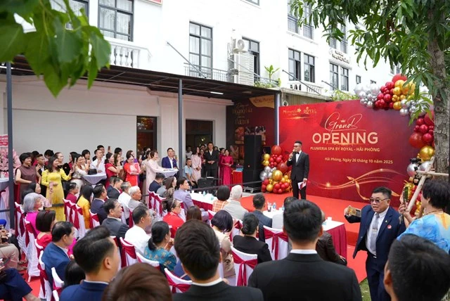 Khai trương Plumeria Spa Hải Phòng