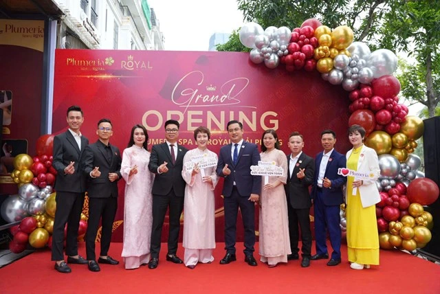 Khai trương Plumeria Spa Hải Phòng