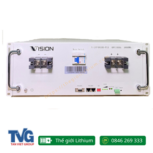 Pin Lithium Vision viễn thông 48V, 100Ah V-LFP48100